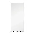 large commercial mirrors with white background